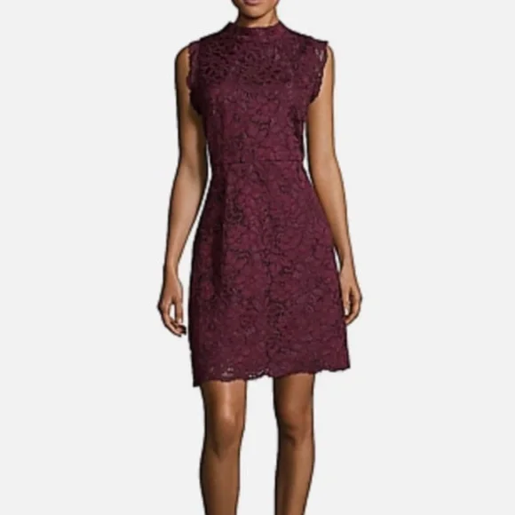 little burgundy dress Little Madelynne Dress - Vino Rosso main image 1
